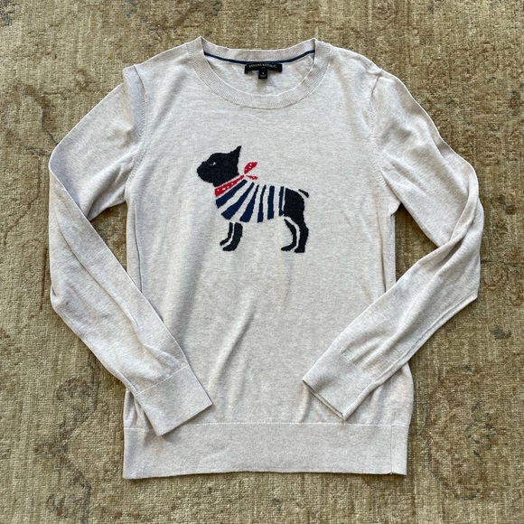 Banana Republic Sweaters - Banana Republic Heather Gray Crewneck Sweater